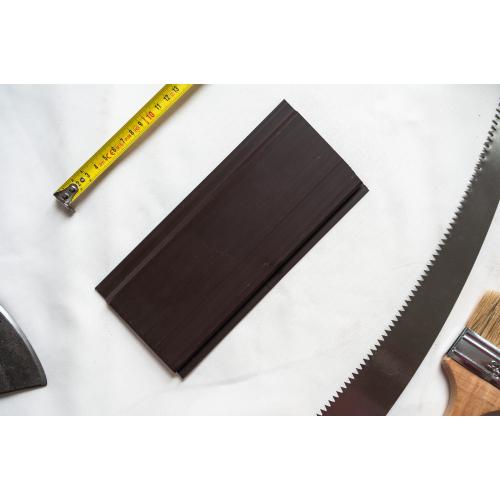 Вагонка пластиковая УММ Коричневая (шоколад) мат 10смх6м 8 мм