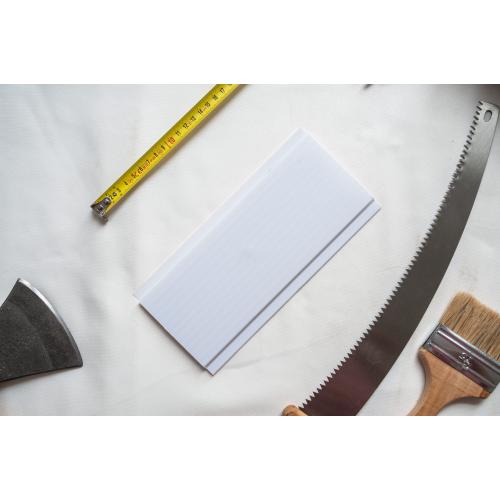 Вагонка пластикова УММ Біла 10смх6м 7 мм