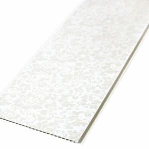 Вагонка пластик ПВХ Divo Цветочная гравюра мат 25x300 см