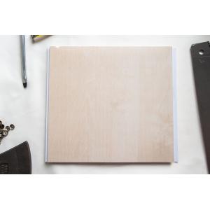 Вагонка пластикова ПВХ Д02 Береза 25смх6м (8 мм)