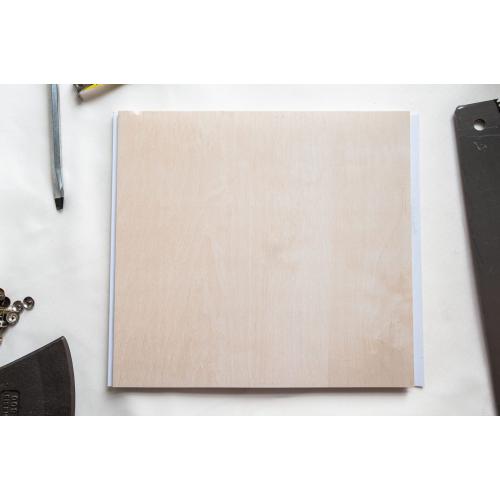 Вагонка пластикова ПВХ Д02 Береза 25смх6м (8 мм)