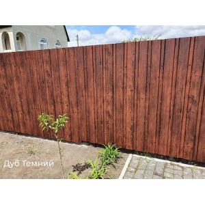 Профнастил під дерево Горіх П-10 0,4 мм (Корея)