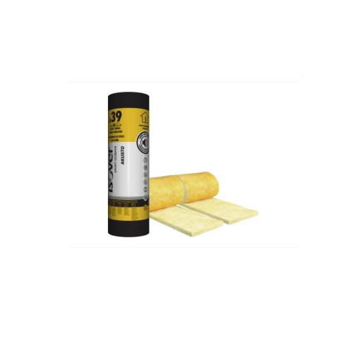 Утеплювач для перегородок звукоізоляція ISOVER Akusto 600х7500х50мм (4 листи 18м2)