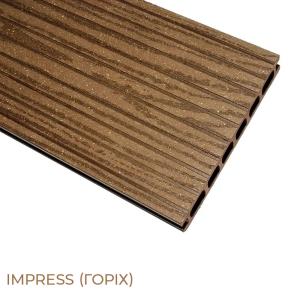 Терассная доска Holzdorf Impress (Импрес) Тип Д 162×24×2400 мм Терассная доска Holzdorf Impress (Импрес) Тип Д 162×24×2400 мм