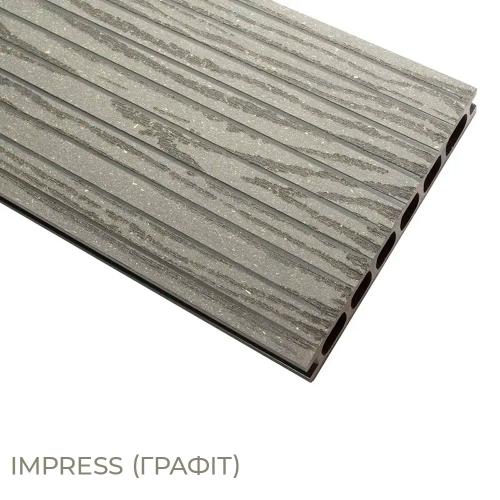 Терассная доска Holzdorf Impress (Импрес) Тип Д 162×24×2400 мм Терассная доска Holzdorf Impress (Импрес) Тип Д 162×24×2400 мм