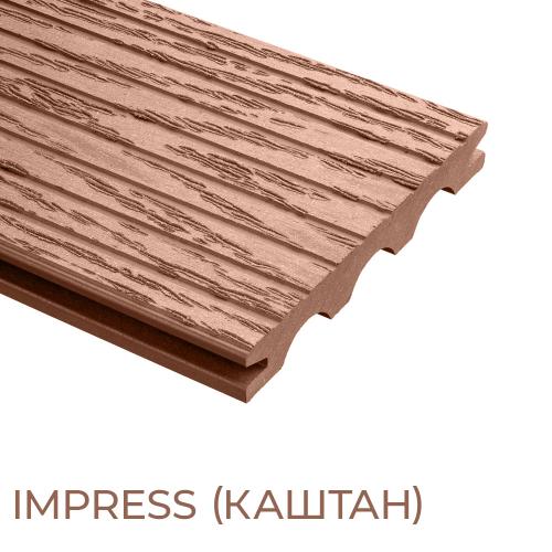 Терассная доска Holzdorf Массив Impress (Импресс) 140×20×2400 мм Терассная доска Holzdorf Массив Impress (Импресс) 140×20×2400 мм