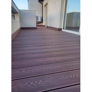 Терасна дошка пустотіла Zagu Classic Classic 3D 150x25x2900 мм. Терасна дошка пустотіла Zagu Classic Classic 3D 150x25x2900 мм.