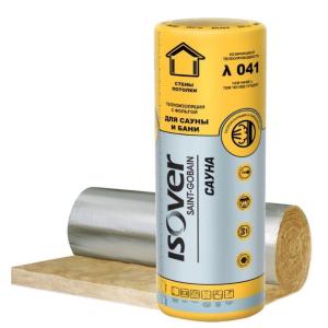 Утеплитель ISOVER Сауна 1200х12500х50 (15,0м2)