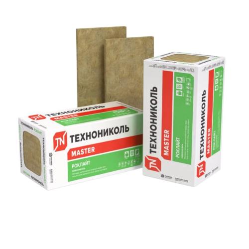 Базальтовый утеплитель ТЕХНОНИКОЛЬ Роклайт 1200х600х100мм (2,88м2)
