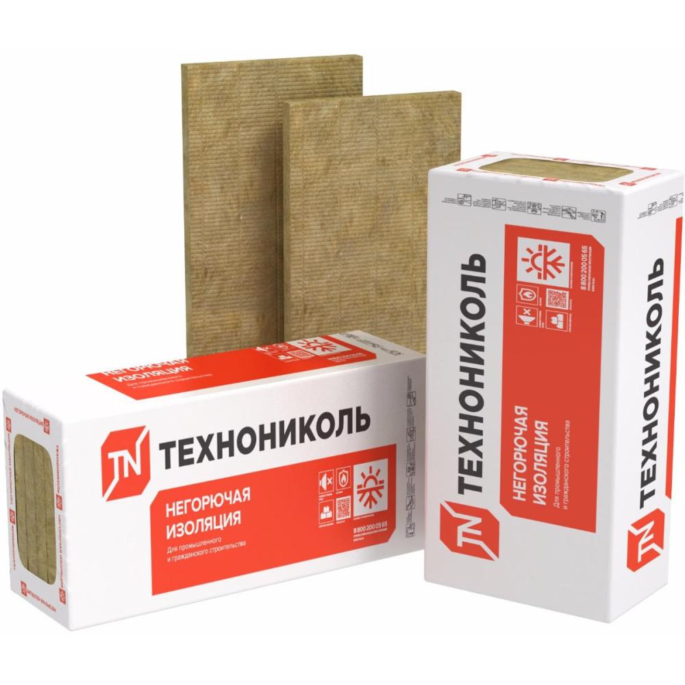 Базальтовый утеплитель ТЕХНОНИКОЛЬ Техновент Стандарт 1200х600х50мм (4,32м2)