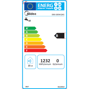 Водонагреватель MIDEA D50-15EW1(W)