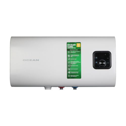 Водонагреватель OCEAN CUBE-Horizontal RZF80D-4, ET+WT (мокрий тен) 80л