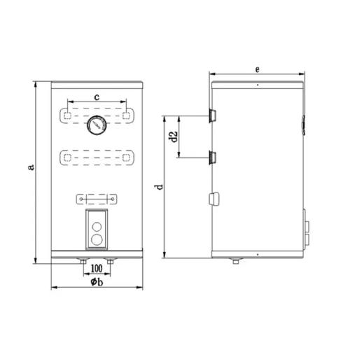 Водонагреватель OCEAN RZL80M-5 ETDT CLASSIC (сухий тен) 80л Водонагреватель OCEAN RZL80M-5 ETDT CLASSIC (сухий тен) 80л