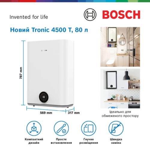 Бойлер BOSCH TR4501T 80 EBP