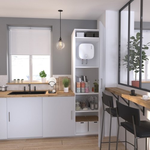 Водонагреватель бытовой электрический Atlantic Nanto SWH 10A M-N1 2000W 821515