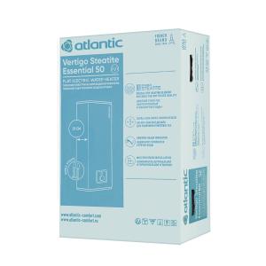 Водонагреватель бытовой электрический Atlantic Vertigo Steatite Essential 50 MP-040 2F 220E-S (1500W) 831205