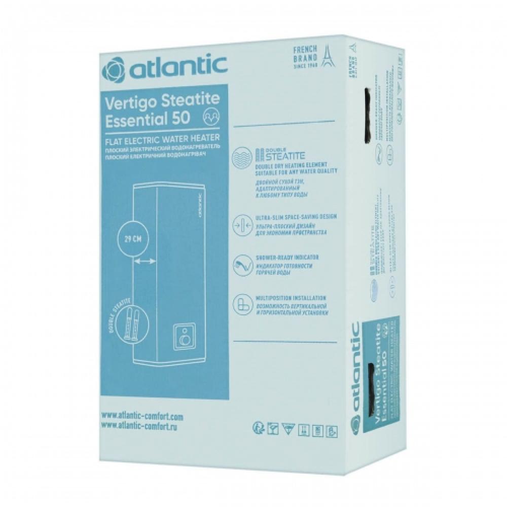 Водонагреватель бытовой электрический Atlantic Vertigo Steatite Essential 50 MP-040 2F 220E-S (1500W) (Грузия) 8312050