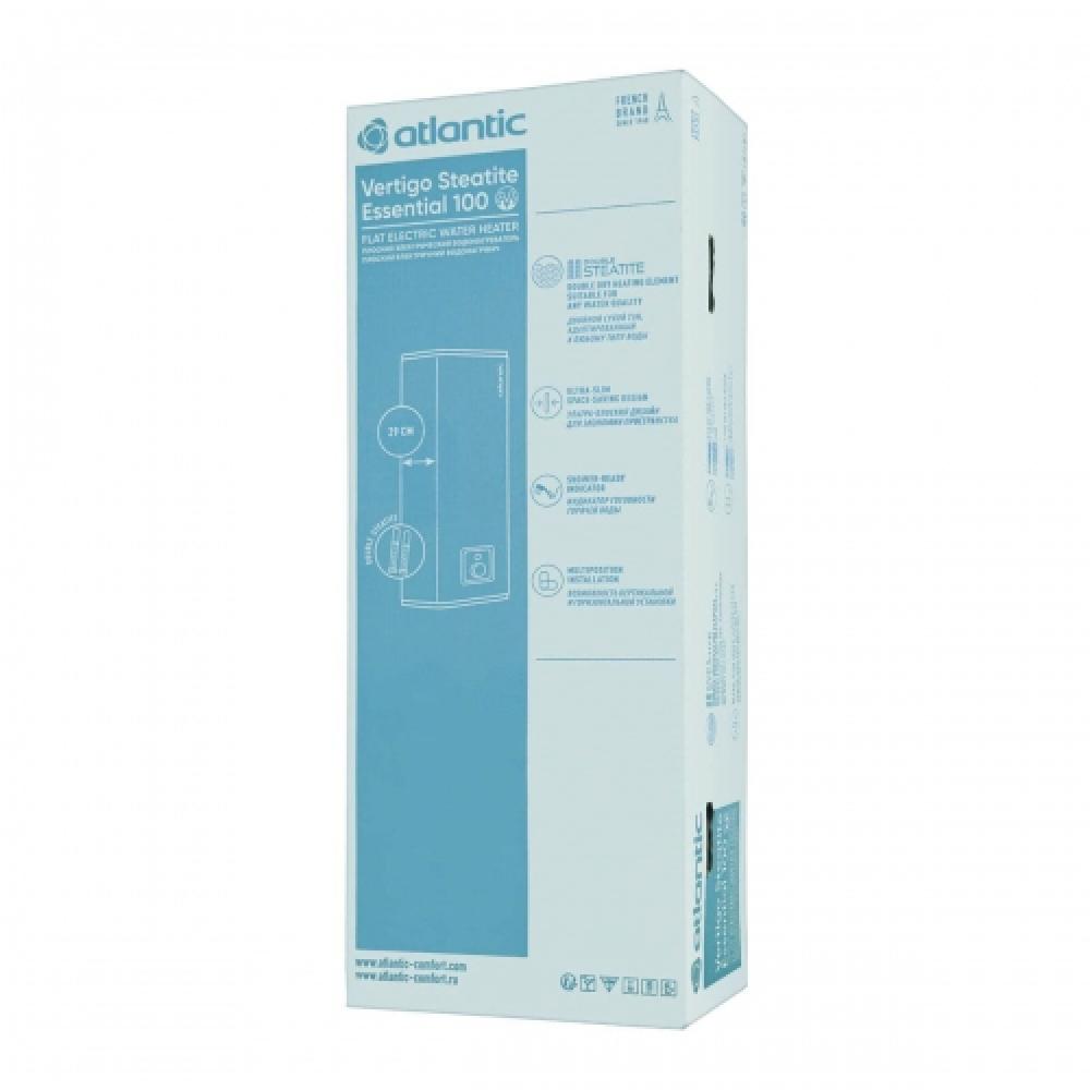Водонагрівач побутовий електричний Atlantic Vertigo Steatite Essential 100 MP-080 2F 220E-S (1500W) (Грузія) 8513210
