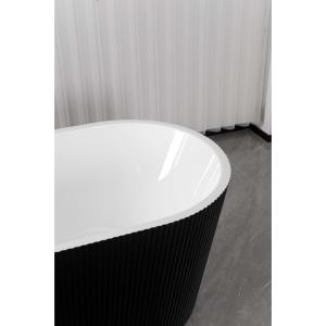 Отдельно стоящая ванна AquaStream ALDO MARE AZURE Nero 160 Отдельно стоящая ванна AquaStream ALDO MARE AZURE Nero 160
