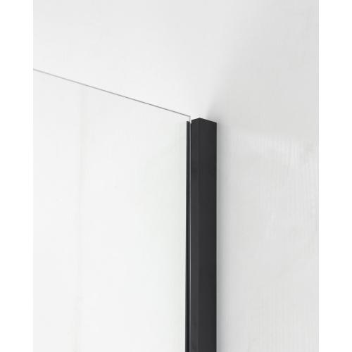 Душова стінка AquaStream Walk-In AS 120 Чорна