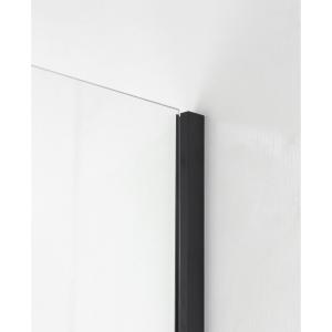 Душова стінка AquaStream Walk-In AS 100 Чорна