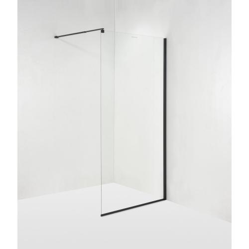 Душевая стенка AquaStream Walk-In AS 90 Черная