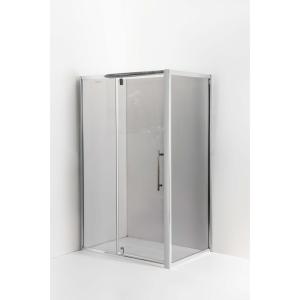 Душова кабіна AquaStream Ethos 100SR розпашна сіра