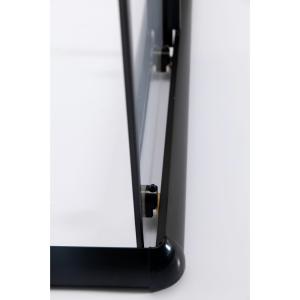 Душова кабіна AquaStream Ethos 120S розстібна All Blacks