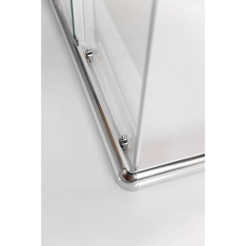 Душова кабіна AquaStream Ethos 110S розпашна прозрачна