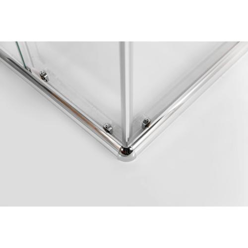 Душова кабіна AquaStream Ethos 110S розпашна прозрачна