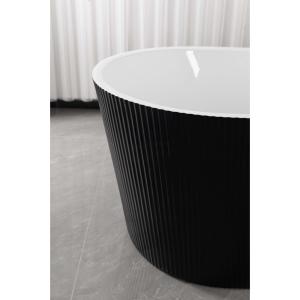 Окрема стояча ванна AquaStream ALDO MARE AZURE Nero 150