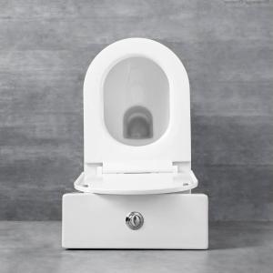 Унітаз-компакт AquaStream Colonne з бачком та сидінням Soft Close дюропласт
