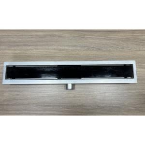 Трап лінійний AquaStream AS 70 Black Glass B