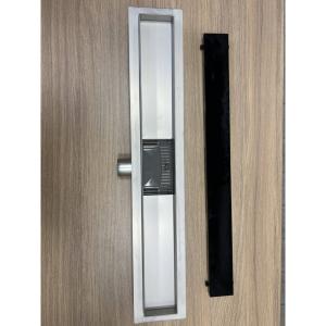 Трап лінійний AquaStream AS 70 Black Glass B