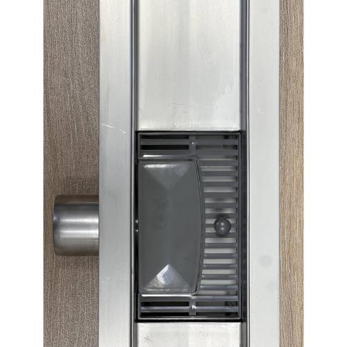 Трап лінійний AquaStream AS 70 Black Glass B