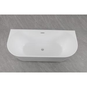 Пристенная ванна AquaStream ALDO MARE AZURE 170 WALL