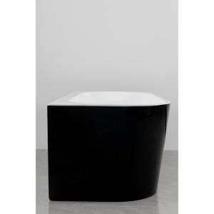 Окремостояча ванна ALDO MARE NEREA 170 Nero Правостороння