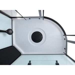 Гідромассажний бокс AquaStream Classic 128 HW ALL BLACKS Лівосторонній Гідромассажний бокс AquaStream Classic 128 HW ALL BLACKS Лівосторонній