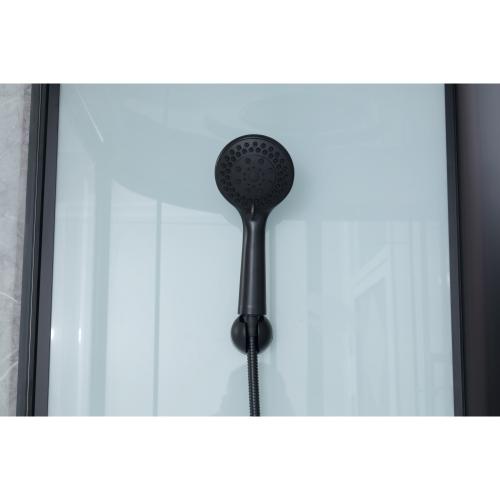 Гідромассажний бокс AquaStream Classic 128 HW ALL BLACKS Правосторонній Гідромассажний бокс AquaStream Classic 128 HW ALL BLACKS Правосторонній