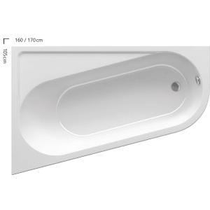 Ванна акрилова Ravak Chrome 160x105 L