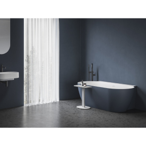 Акрилова Ванна Ravak FREEDOM Wall II TEC 1700x870 біла/глибоководно-синя