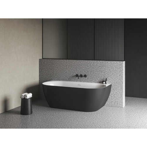 Акрилова Ванна Ravak FREEDOM W TEC 1700x870 біла/чорна