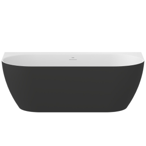 Акрилова Ванна Ravak FREEDOM W TEC 1700x870 біла/чорна