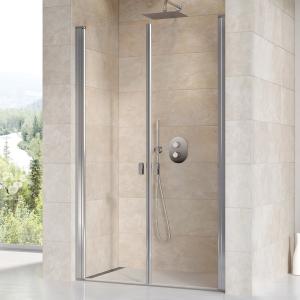 Ravak Душевые двери Ravak Chrome 90 см CSDL2-90 полированный алюминий+transparent