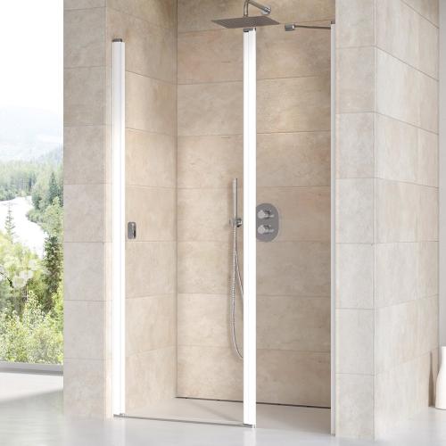 Ravak Душові двері Ravak Chrome 120 см CSD2-120 білий+transparent