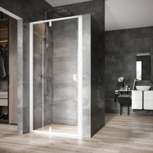 Ravak Душові двері Ravak Nexty NDOP 2-110 білий\білий+transparent