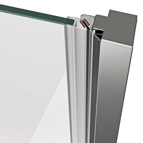 Ravak Душові двері COSD1-90 Білий матовий TRANSPARENT