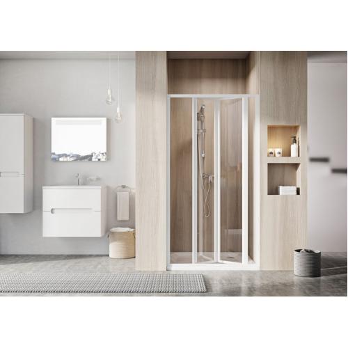 Ravak Душові двері Ravak SDZ3-80 195 білий+pearl
