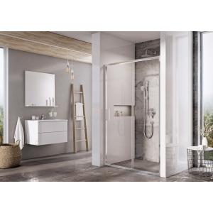 Ravak Душевые двери Ravak Blix Slim BLSDP2-110 Черный transparent