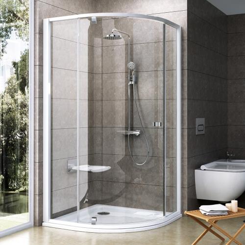 Ravak Душовий куточок Ravak Pivot 100 см PSKK3-100 білий+transparent